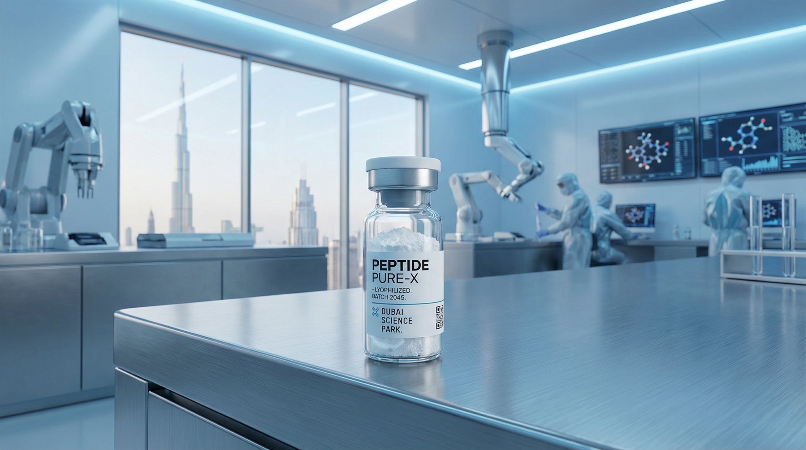 Buy Anti-Aging Research Peptides in Dubai: Purity, Handling and Delivery Guide - NOVA Labs