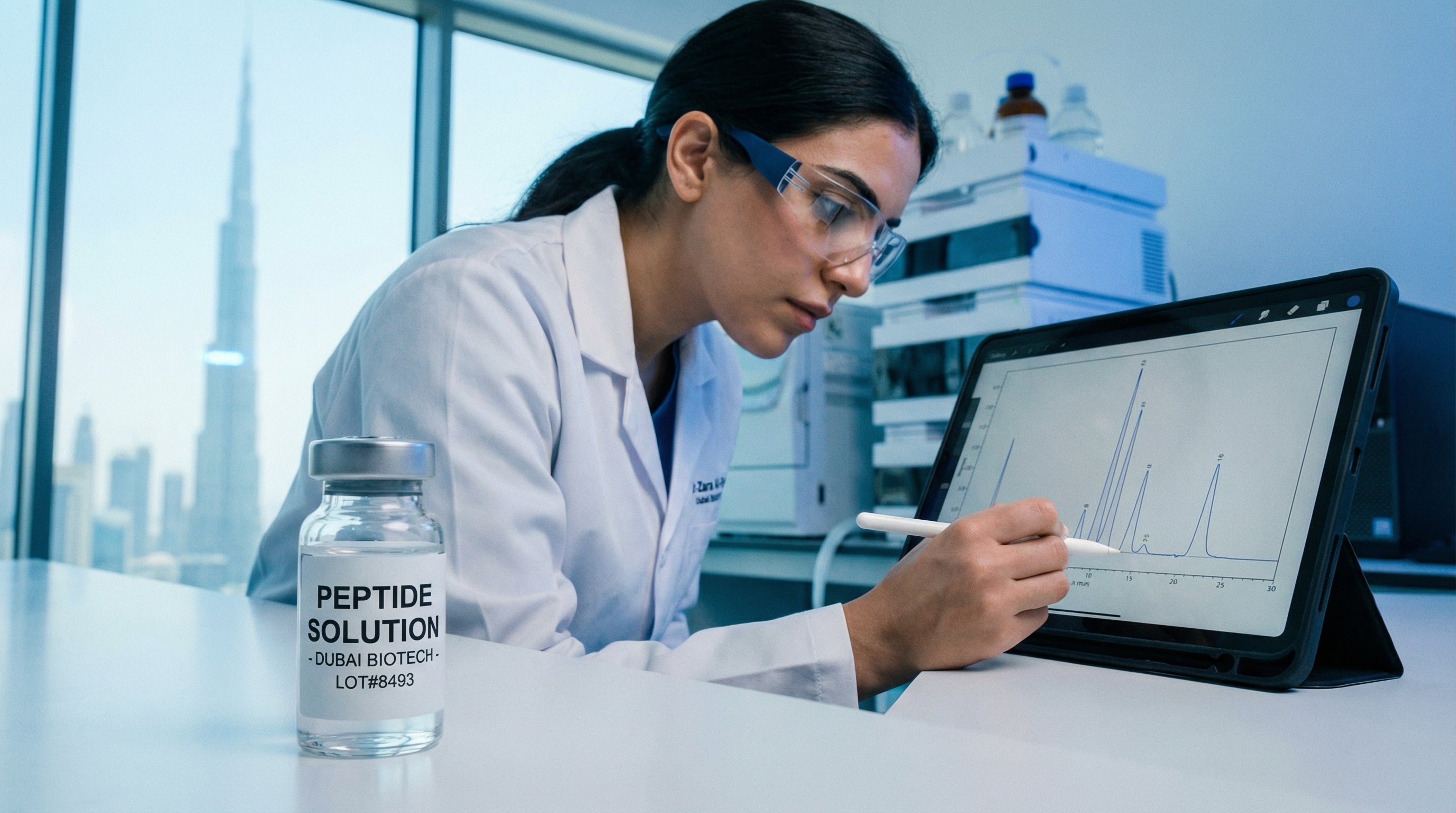 HPLC Purity Peptides: A Critical Guide for Dubai Researchers - NOVA Labs