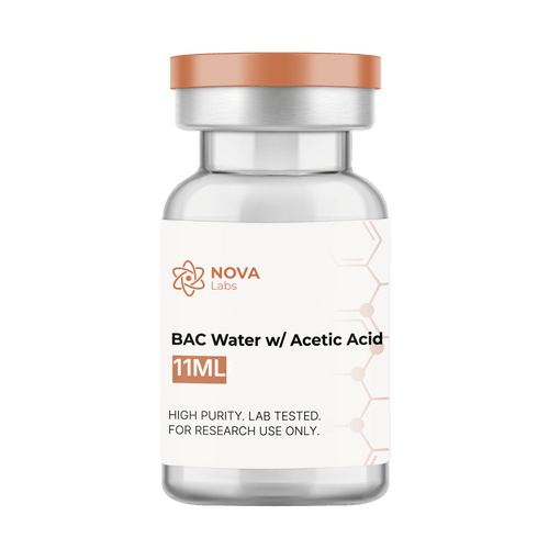 Bacteriostatic Water with Acetic Acid - NOVA Labs