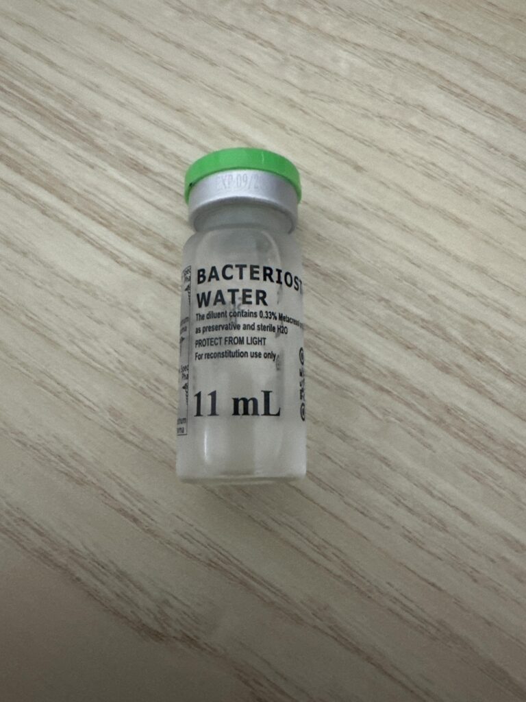 bac water dubai Bacteriostatic Water
