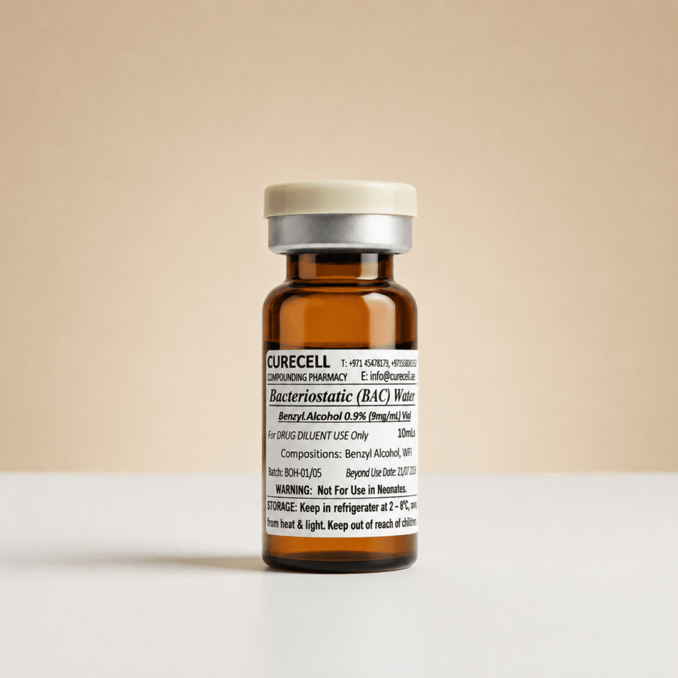 Pharma-Grade BAC Water