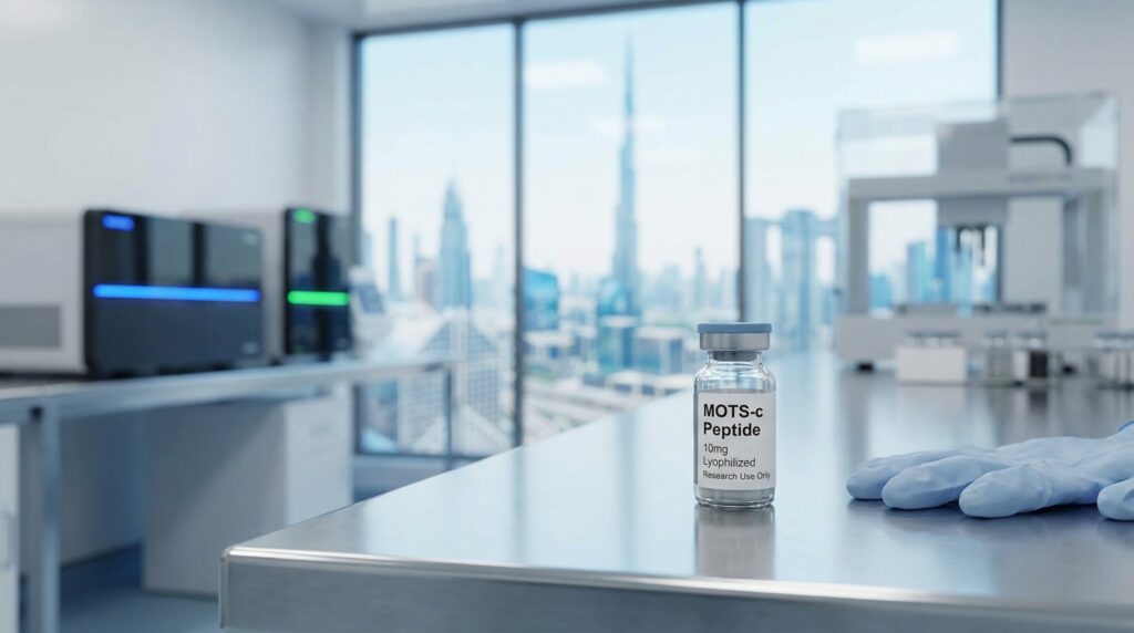 Buy MOTS-c in Dubai & UAE: Purity, Handling and Delivery Guide