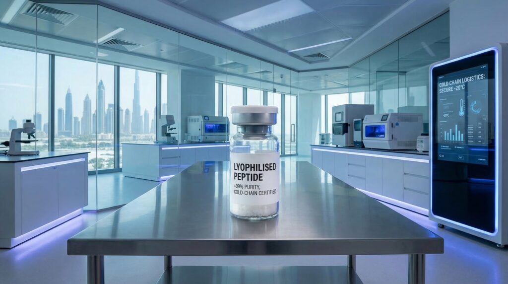 Sermorelin UAE: Buying, Purity, COA and Delivery Guide