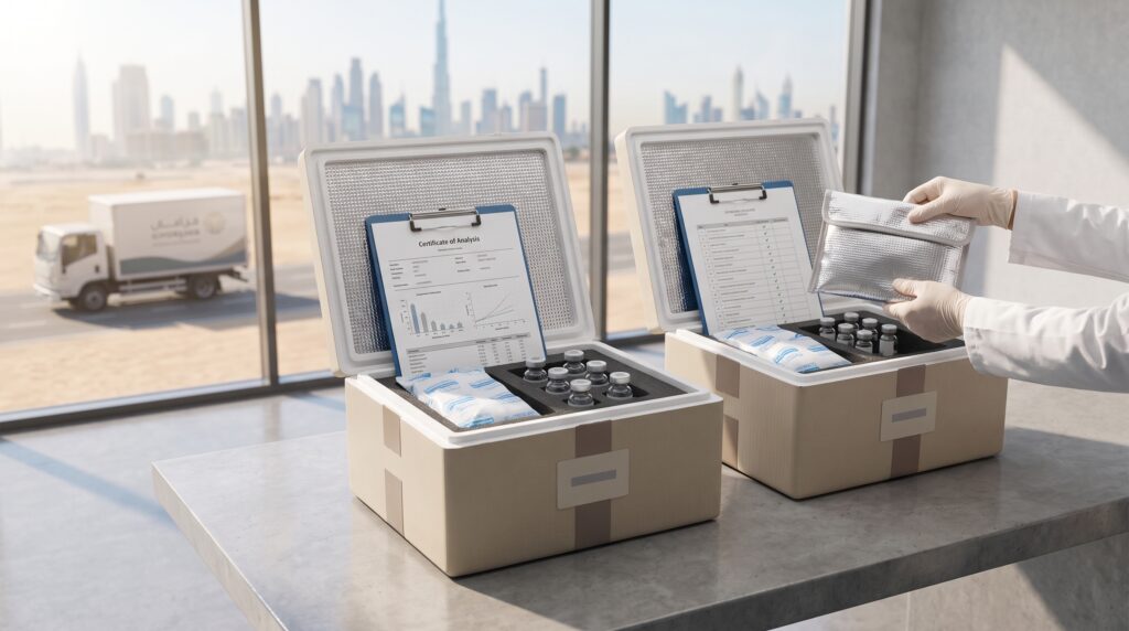 Nova Biolabs vs Peptides Lab UAE: Dubai Buyer Comparison