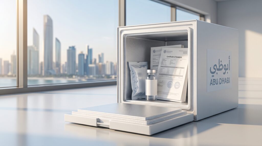 Tesamorelin Abu Dhabi: Buying, Purity, COA and Delivery Guide
