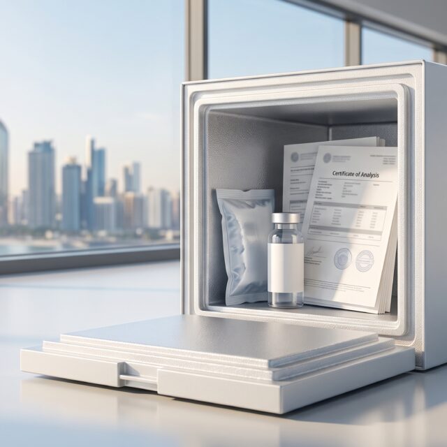 Tesamorelin Abu Dhabi: Buying, Purity, COA and Delivery Guide
