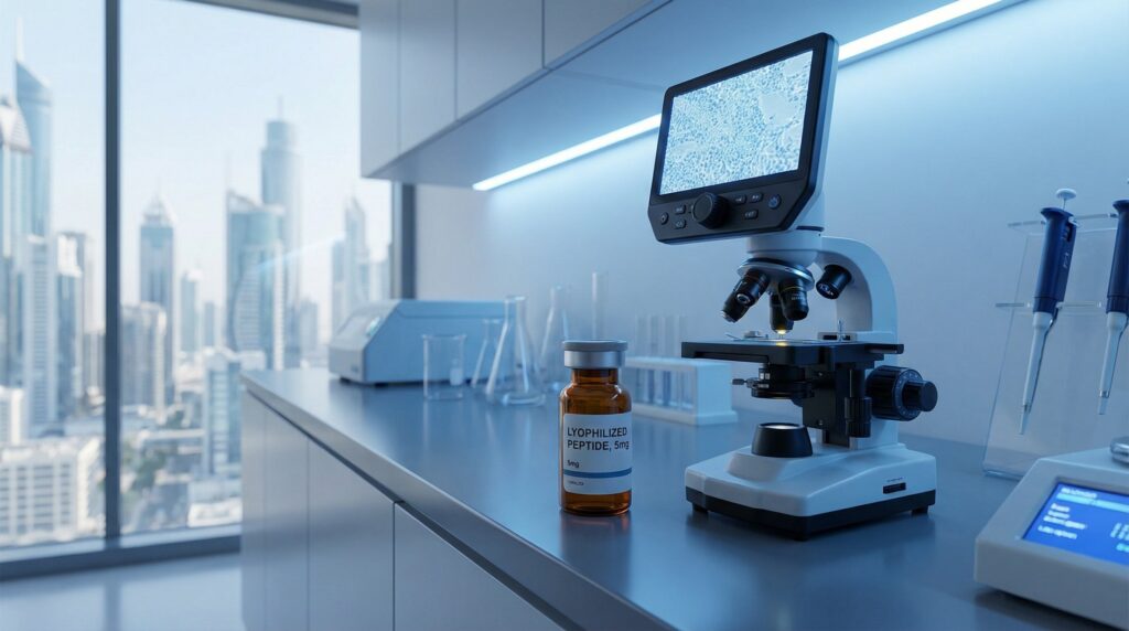 What Are Research Peptides? The Ultimate Beginner’s Guide (UAE Edition)