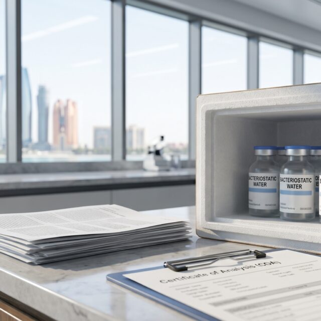 Bacteriostatic Water For Peptides Abu Dhabi: Practical Buyer Guide
