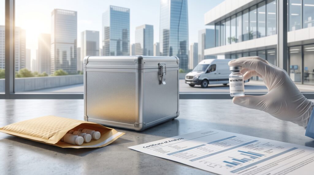 Buy Retatrutide in Oman: Purity, COAs, and Delivery Guide