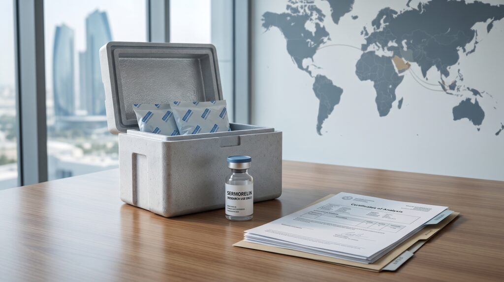Buy Sermorelin in Abu Dhabi: Purity, COA, and Delivery Guide