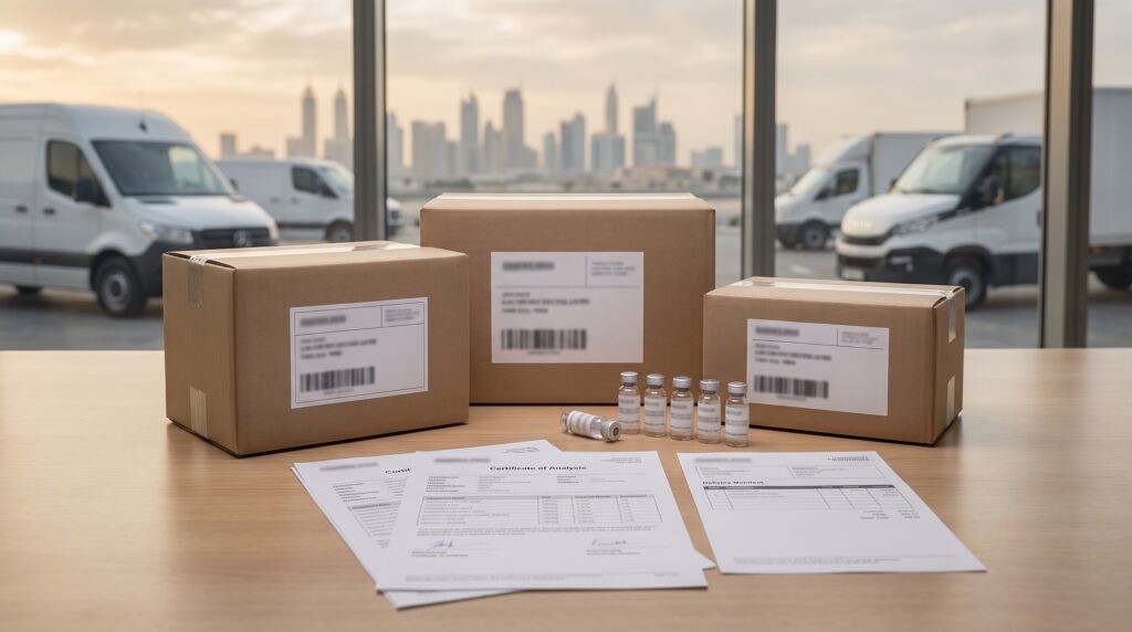 Cash On Delivery Peptides GCC: Payment, Delivery and Support