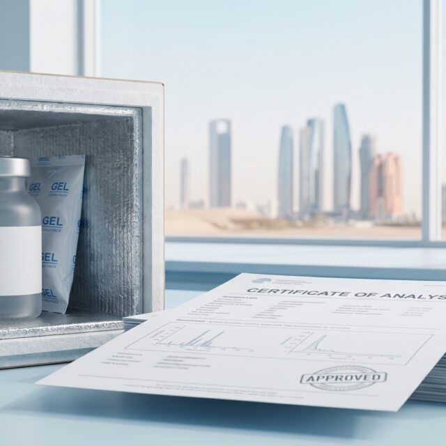 CJC-1295 No DAC Abu Dhabi: Buying, Purity, COA and Delivery Guide