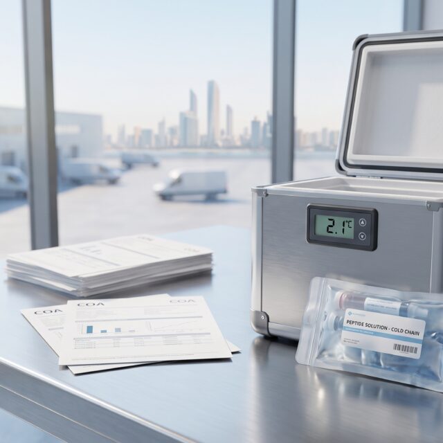 Cold Chain Peptide Delivery Abu Dhabi: Heat, Timing, and Packaging