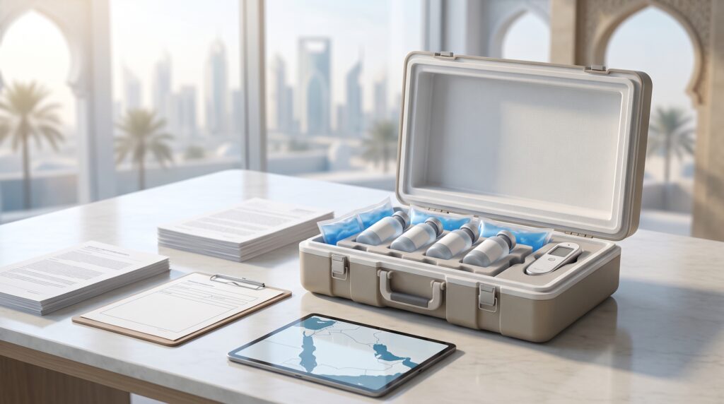 Cold Chain Peptide Delivery Bahrain: Heat, Timing and Packaging