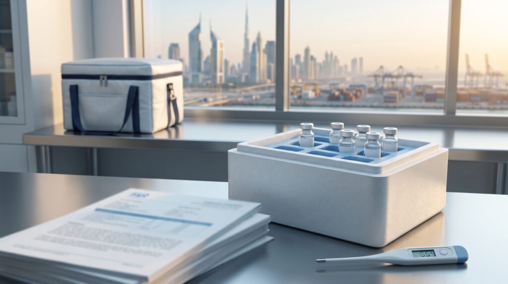 Cold Chain Peptide Delivery Dubai: Heat, Timing and Packaging