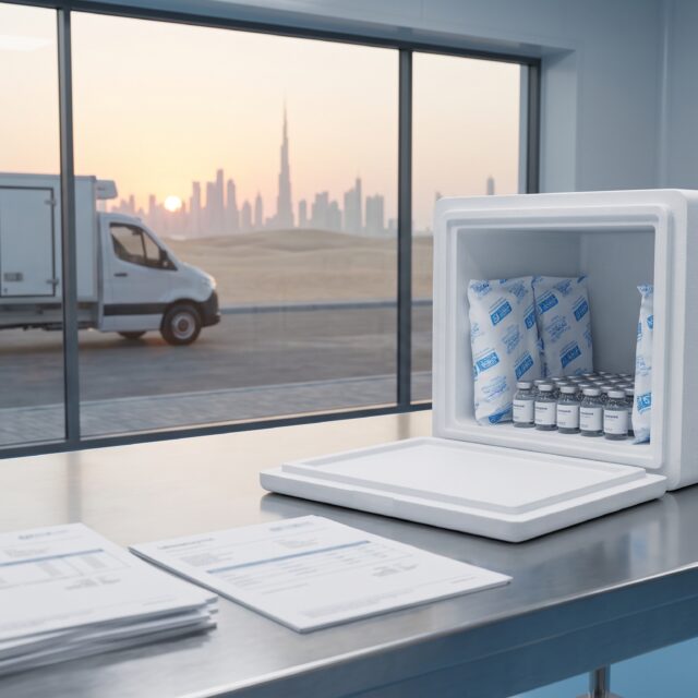 Cold Chain Peptide Delivery GCC: Heat, Timing, and Packaging