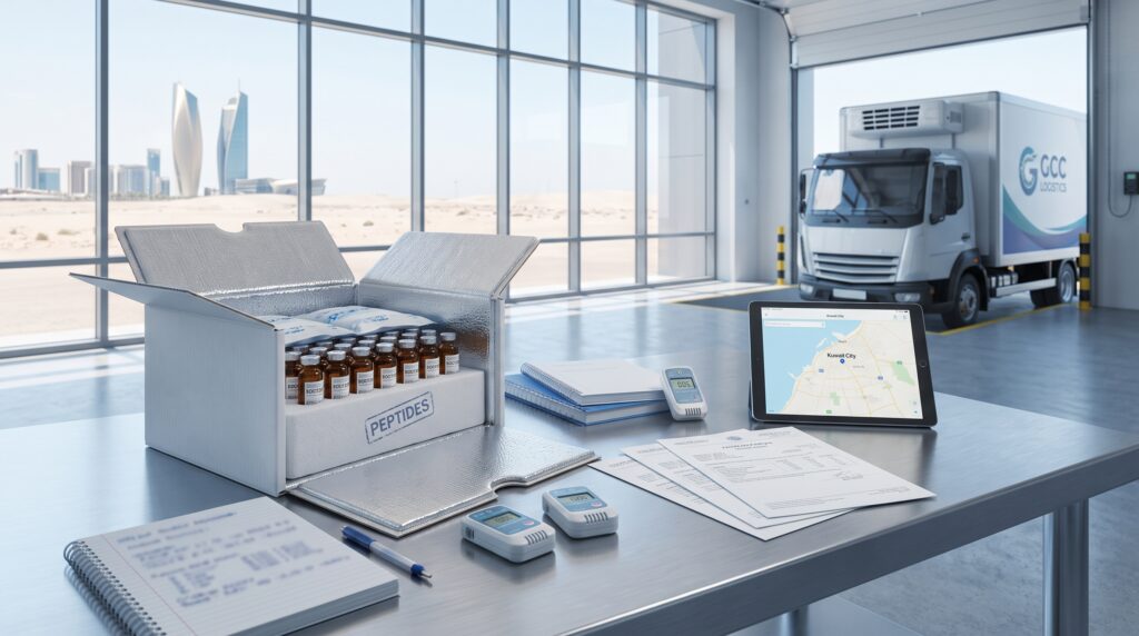 Cold Chain Peptide Delivery Kuwait: Heat, Timing, and Packaging
