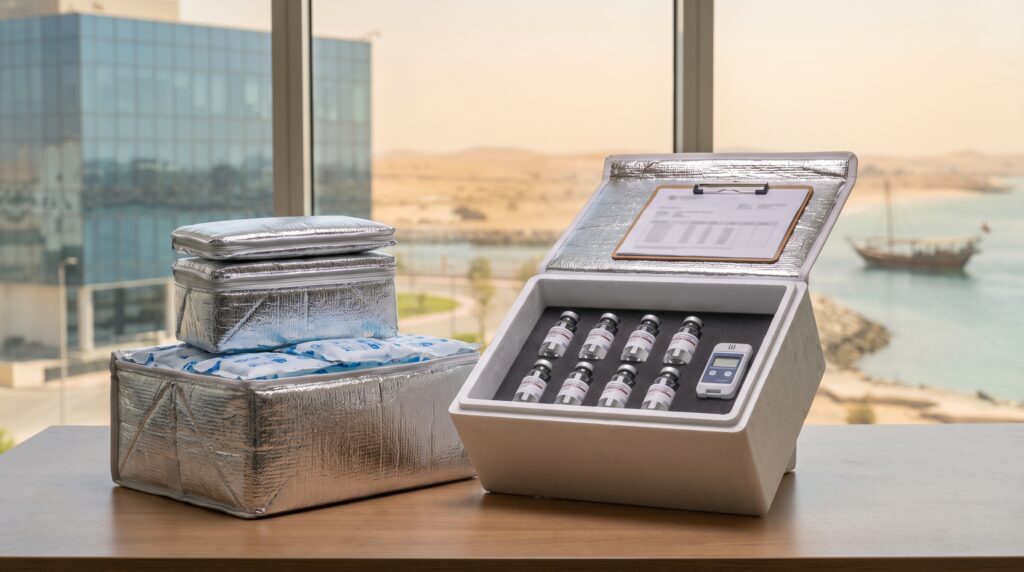 Cold Chain Peptide Delivery Oman: Heat, Timing, and Packaging Guide