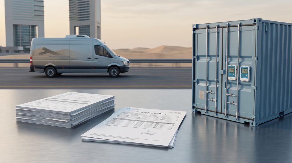 Cold Chain Peptide Delivery Saudi Arabia: Heat, Timing and Packaging