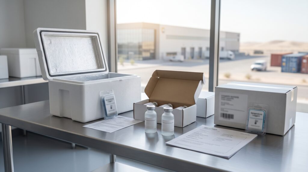 Cold Chain Peptide Delivery Saudi Arabia: Heat, Timing and Packaging