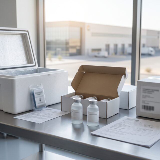 Cold Chain Peptide Delivery Saudi Arabia: Heat, Timing and Packaging