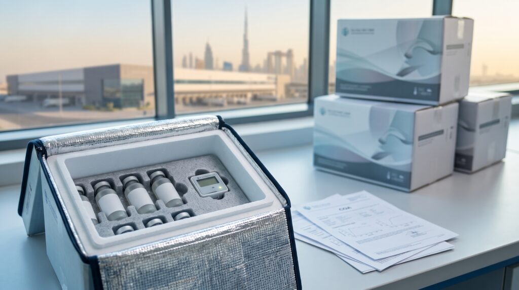 Cold Chain Peptide Delivery UAE: Heat, Timing and Packaging