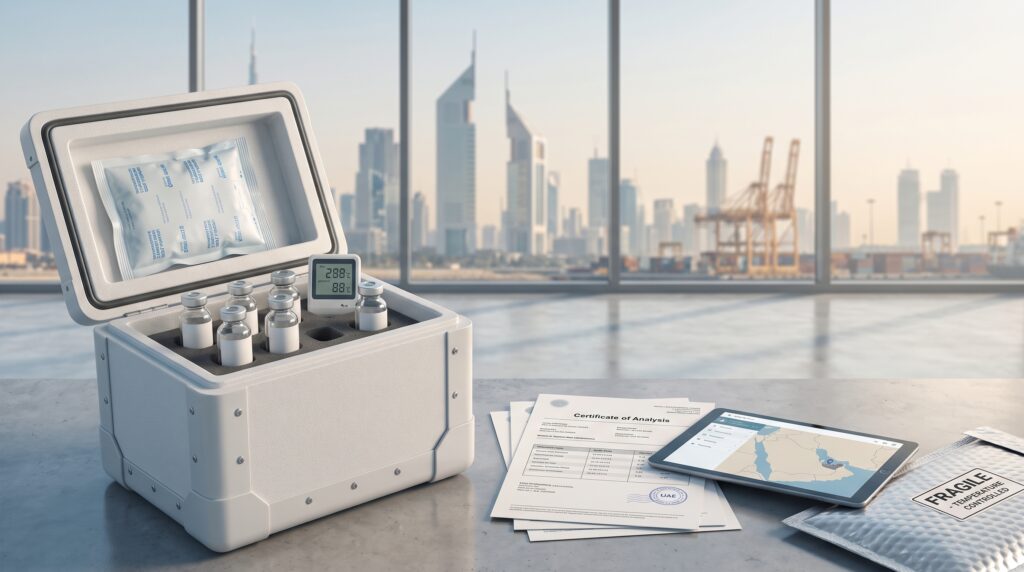 Cold Chain Peptide Delivery UAE: Heat, Timing and Packaging