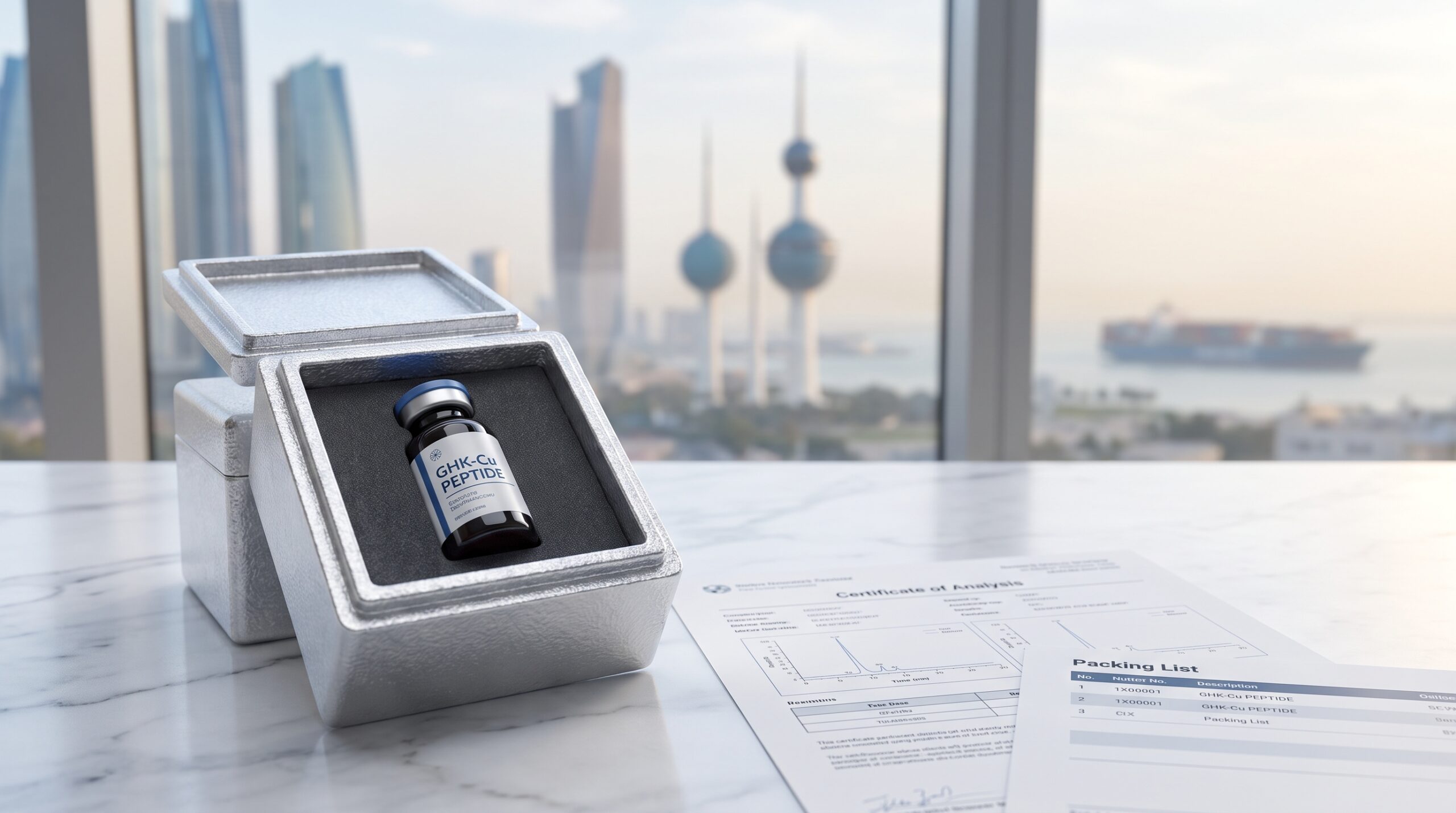 Buy GHK-Cu Qatar: Purity, COA & Cold-Chain Delivery Guide