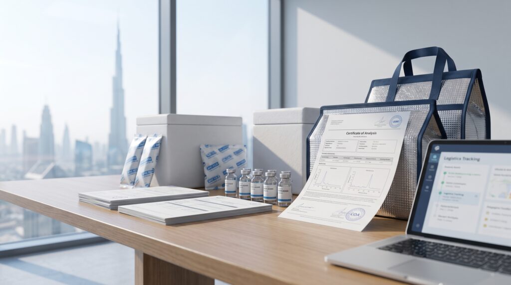 HPLC Tested Peptides Dubai: COA and Purity Verification Guide