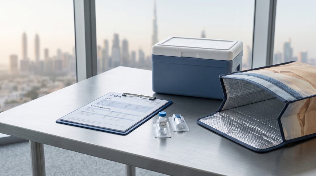 HPLC Tested Peptides Dubai: The 2026 COA and Purity Checklist