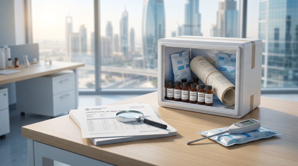 HPLC Tested Peptides UAE: COA and Purity Checklist