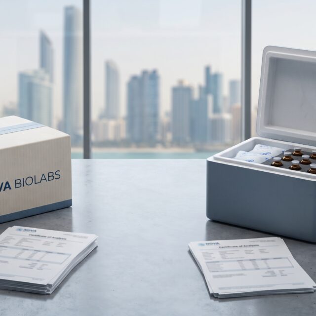 Nova Biolabs vs Barq Peptides: Abu Dhabi Buyer Comparison