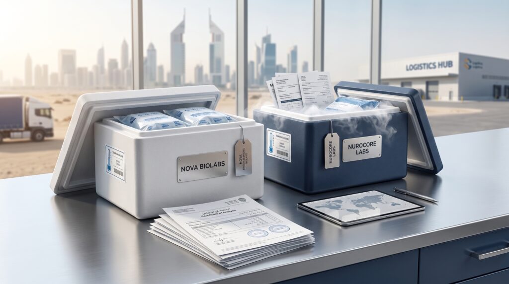 Nova Biolabs vs Nurocore Labs: Saudi Arabia Buyer Comparison