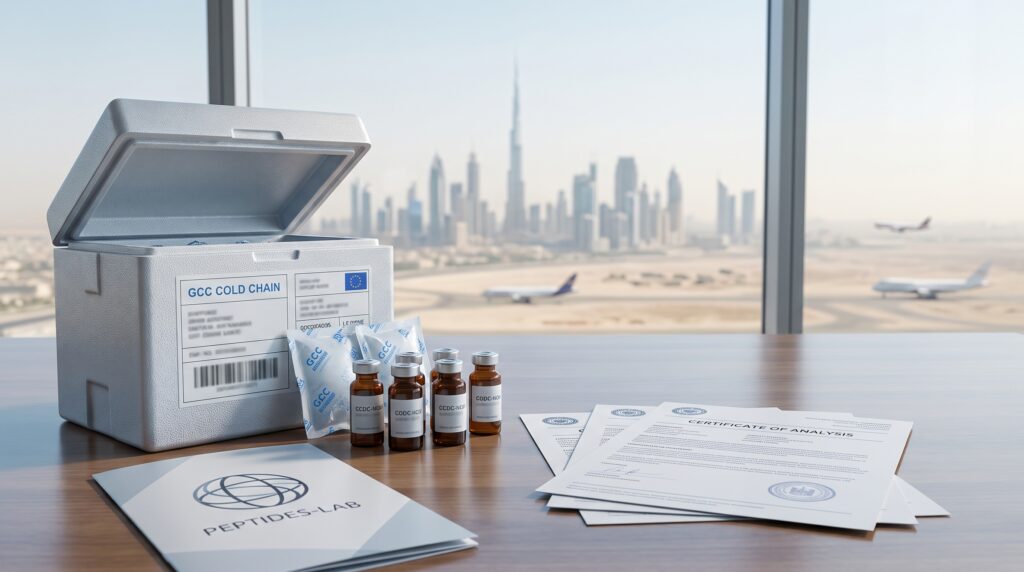 Nova Biolabs vs Peptides Lab UAE: GCC Buyer Comparison