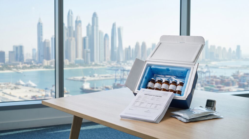 Nova Biolabs vs peptideuae.shop: Kuwait Buyer Comparison