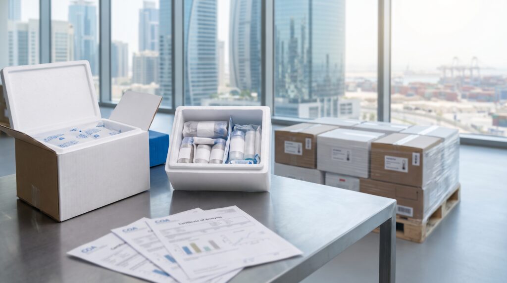 Nova Biolabs vs peptideuae.shop: Oman Buyer Comparison
