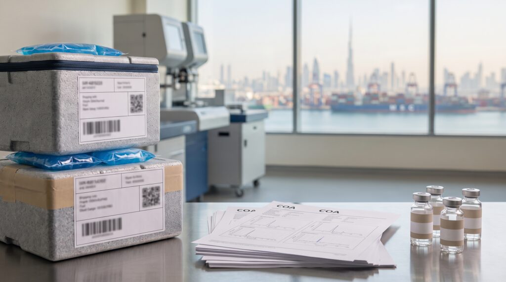 Wholesale Peptides GCC: Bulk Buying, COA and Delivery Checks