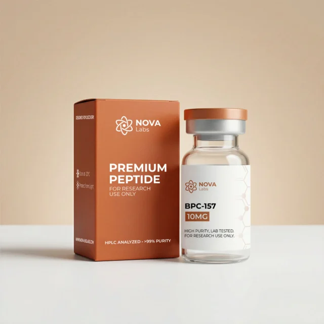 BPC-157 10MG vial and box - NOVA Labs