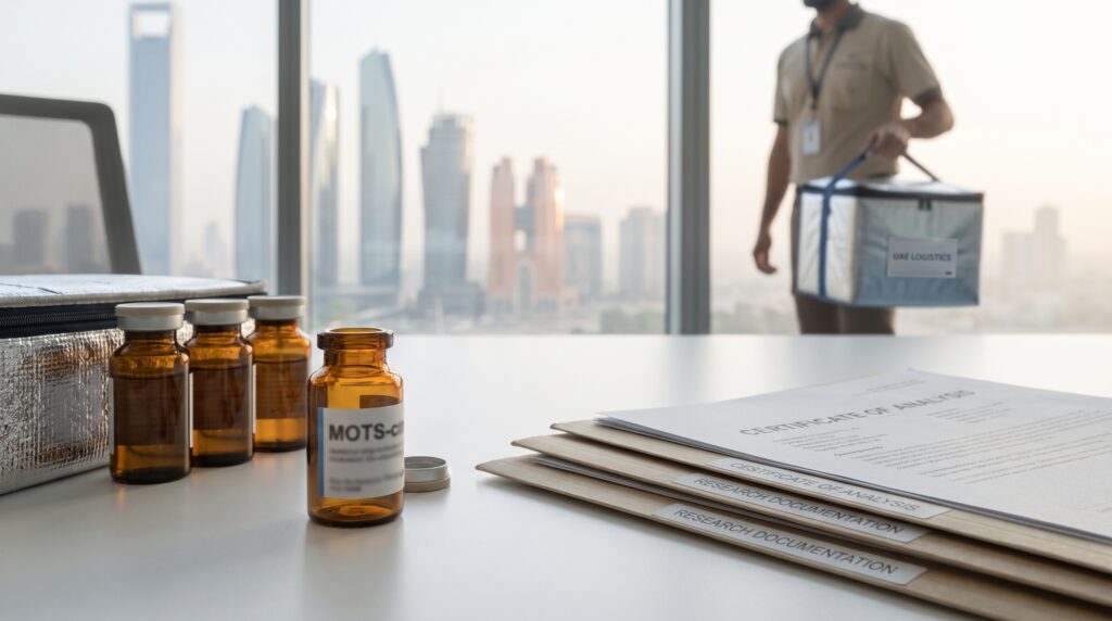 Buy MOTS-c in Abu Dhabi: Purity, COA, and Delivery Guide