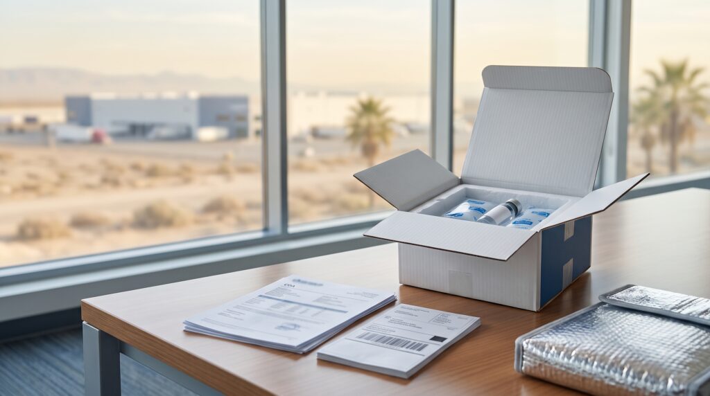 Cold Chain Peptide Delivery Abu Dhabi: Heat, Timing and Packaging