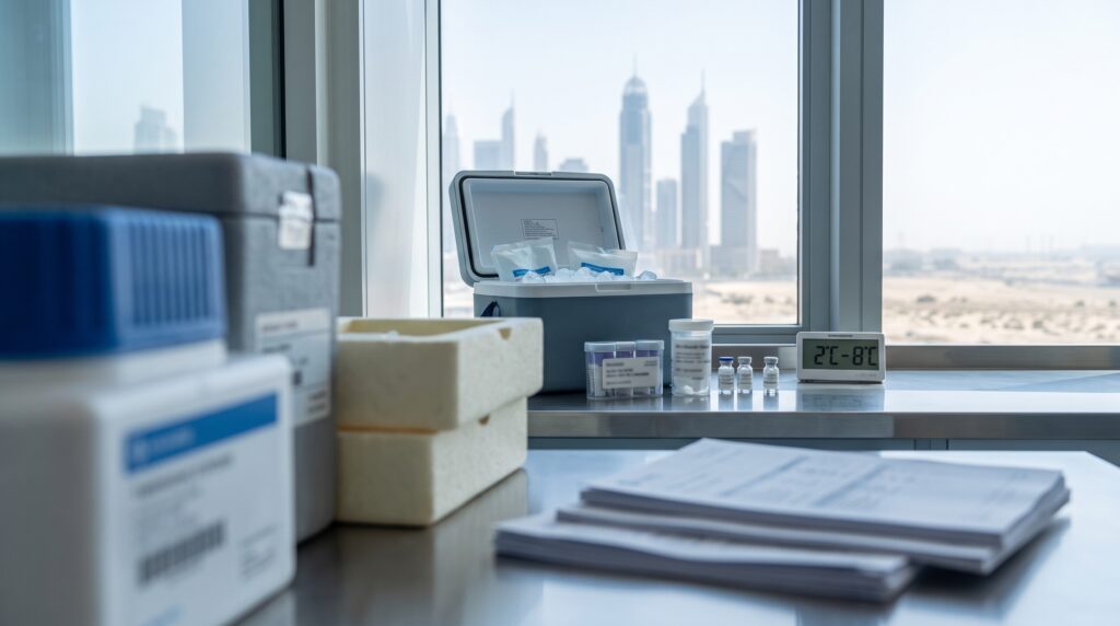 How to Store Peptides in UAE Summer Heat: Lab Guide