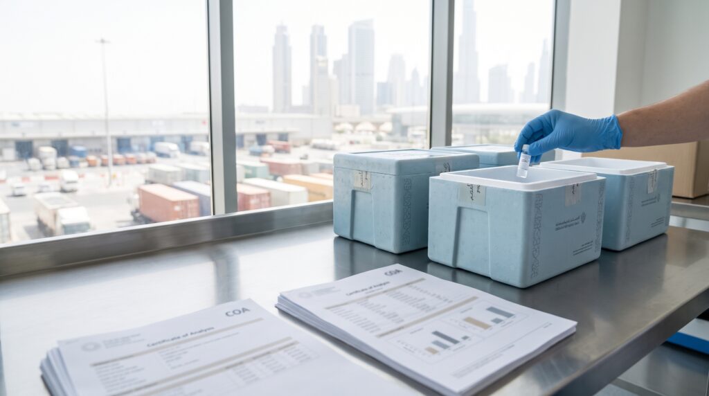 HPLC Tested Peptides Sharjah: COA Verification Guide