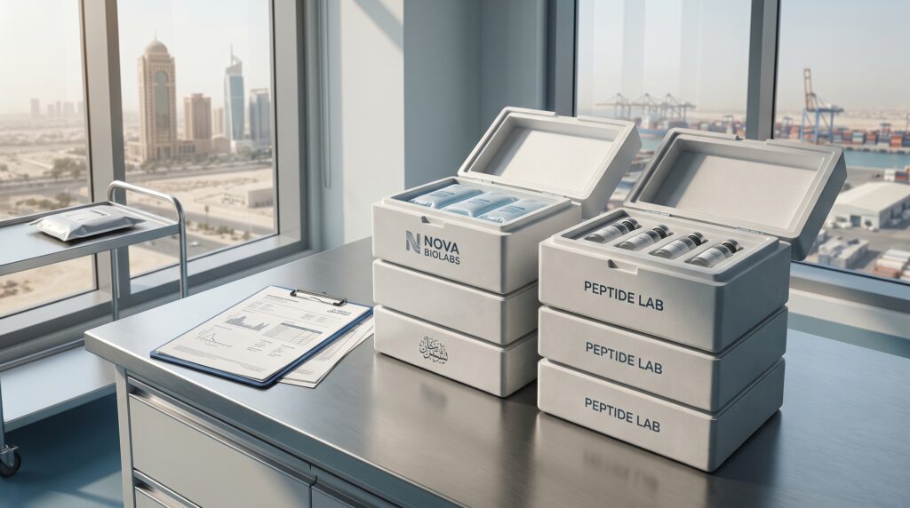 Nova Biolabs vs Peptide Lab: 2026 Sharjah Buyer Comparison