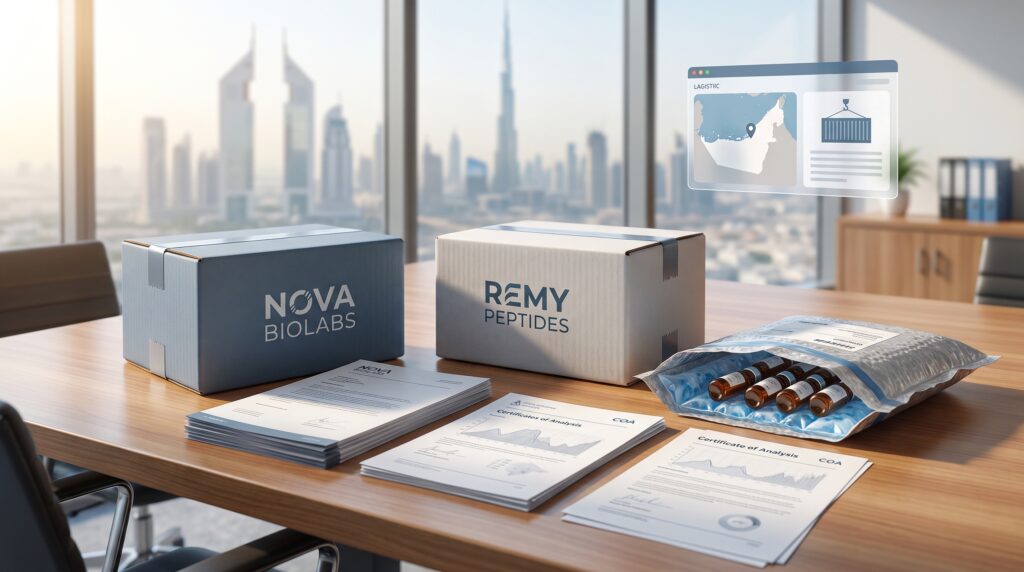 Nova Biolabs vs Remy Peptides: Dubai Buyer Comparison
