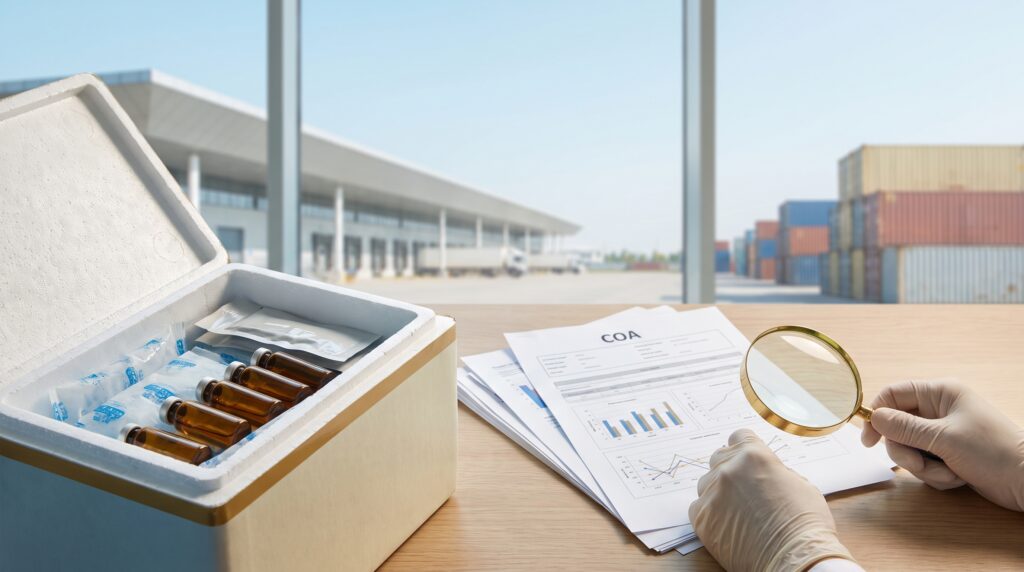 Peptide Purity Guide Bahrain: Verifying COAs, Customs, and Quality