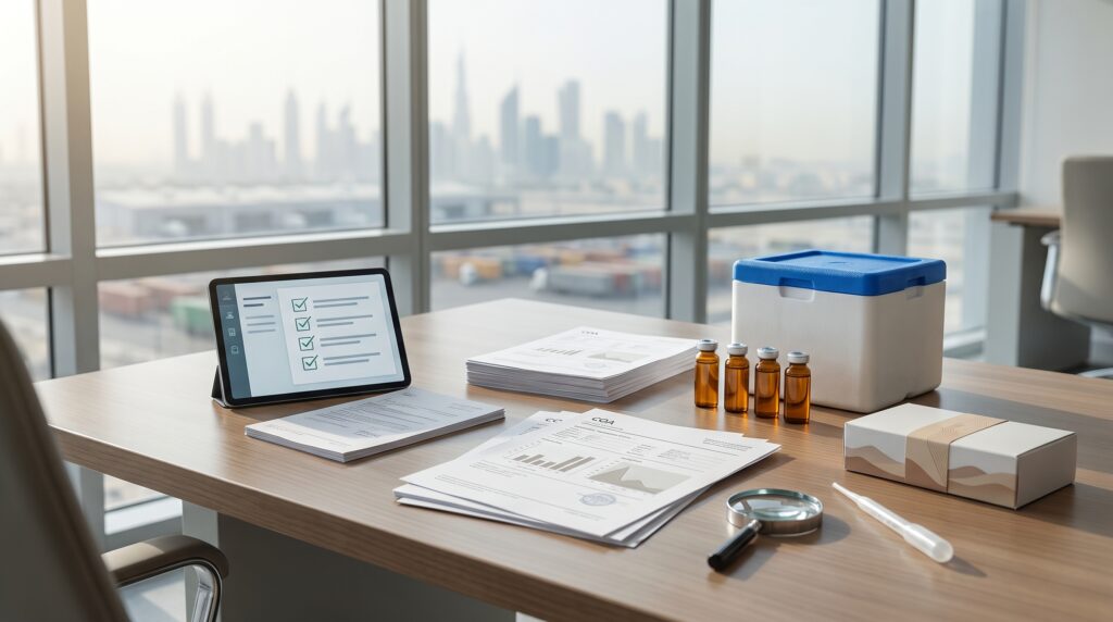 Peptide Supplier Checklist Bahrain: 2026 Procurement Guide