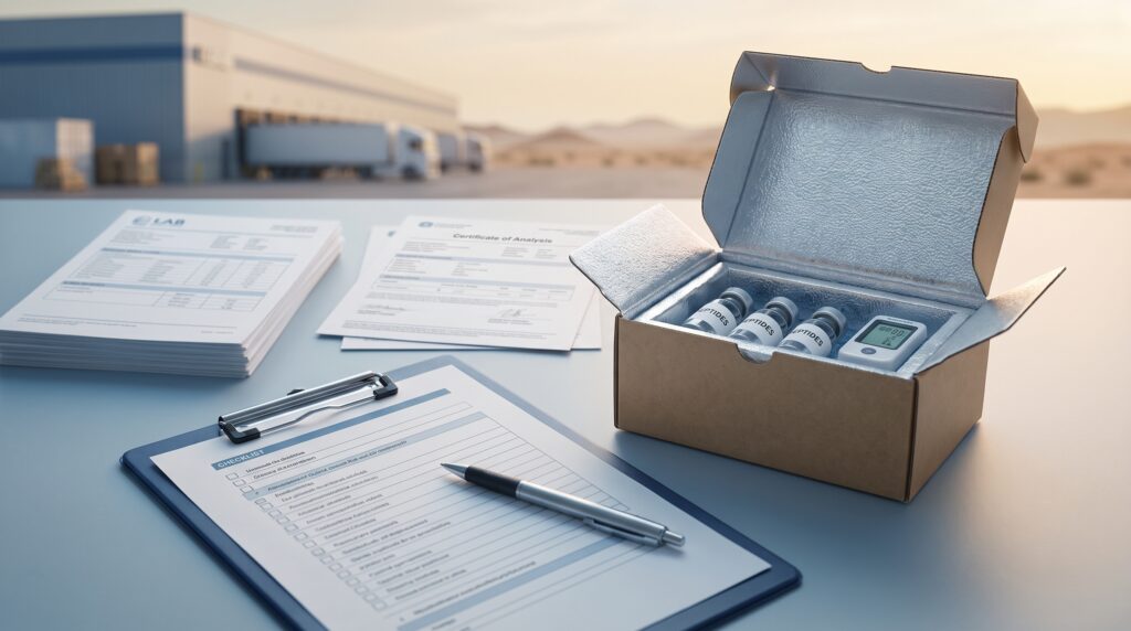 Peptide Supplier Checklist Saudi Arabia: Practical Buyer Guide
