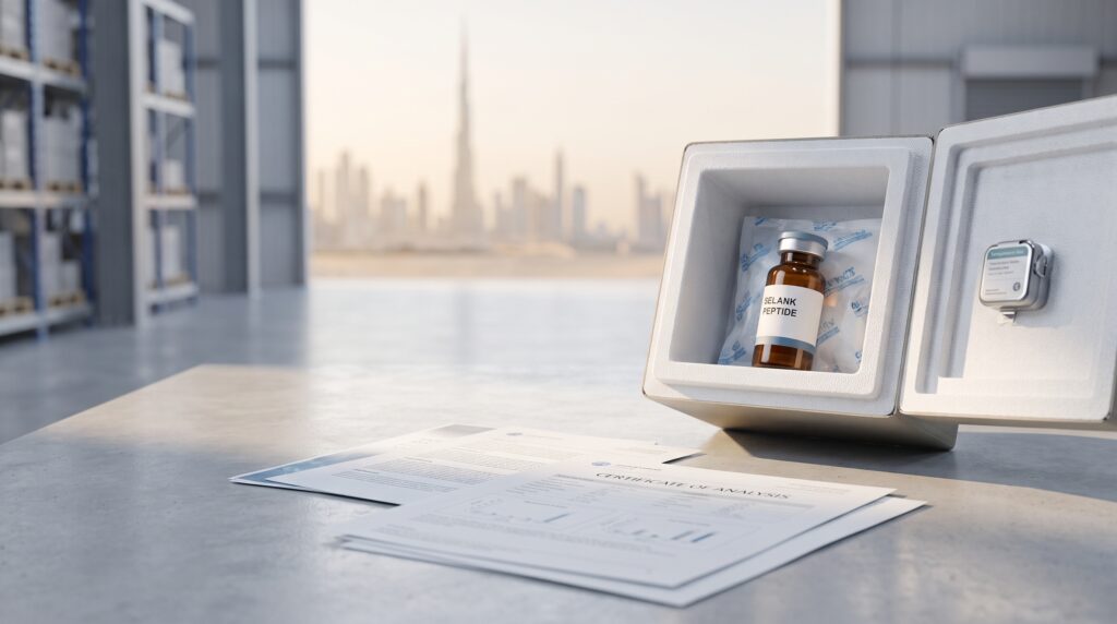 Selank UAE: Buying, Purity, COA and Delivery Guide