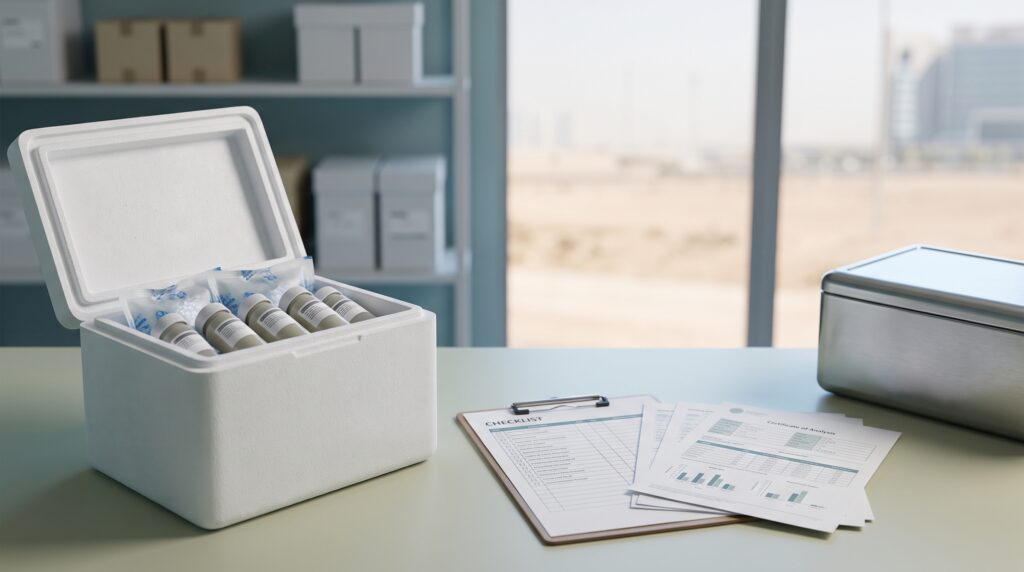 The Essential Peptide Supplier Checklist in Sharjah (2026 Guide)