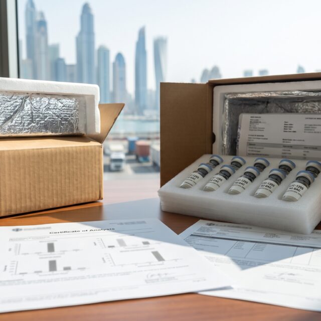 Buy CJC-1295 No DAC in GCC: COA & Delivery Guide